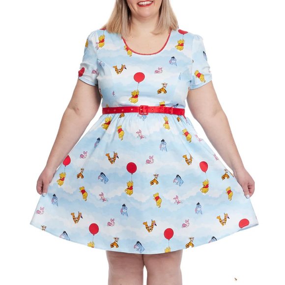 Stitch Shoppe Winnie the Pooh Laci Dress Size M by Loungefly - Picture 7 of 16